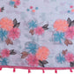 Linen Floral Printed Cotton Saree - MYLUXURY LANE ENTERPRISE