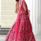 Malai Silk Thread Work Sequins Lehenga With Cancan - MYLUXURY LANE ENTERPRISE