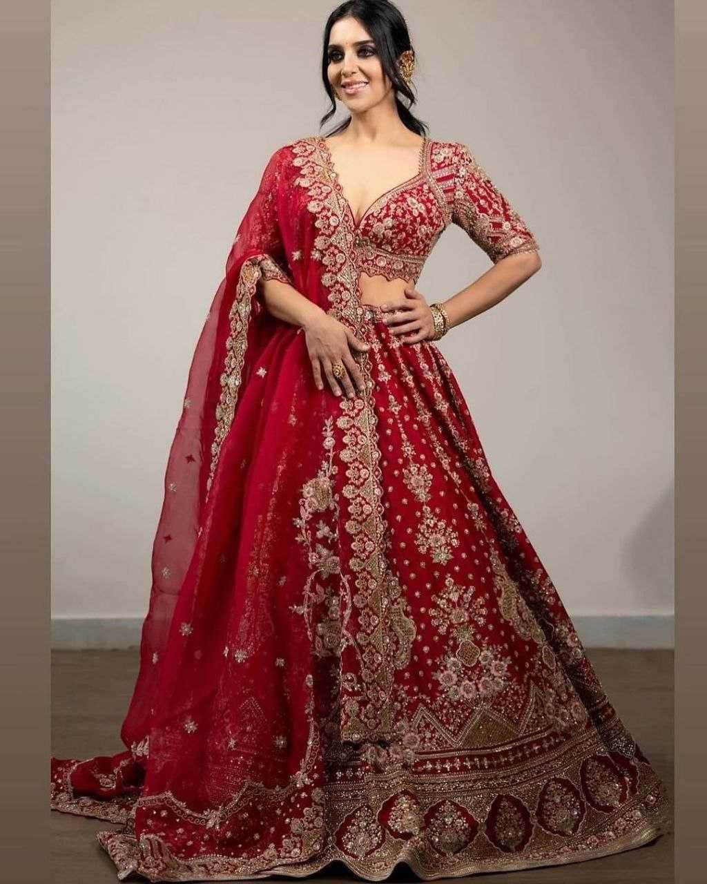 Malai Silk Sequins Lehenga With Cancan - MYLUXURY LANE ENTERPRISE