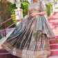 Maslin Designer Lehenga - MYLUXURY LANE ENTERPRISE