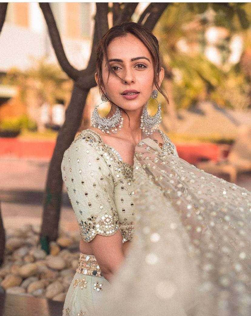 Mulberry Mirror Zari Work Lehenga for Festive Occasions - MYLUXURY LANE ENTERPRISE