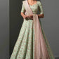 Mulberry Bridal Sequins Lehenga - MYLUXURY LANE ENTERPRISE