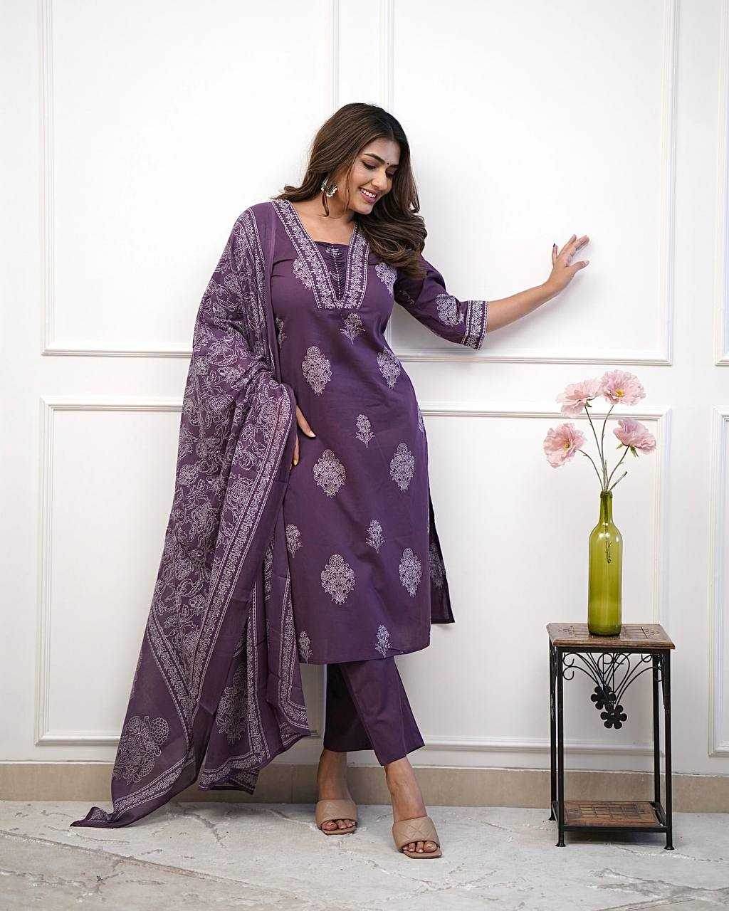 Muslin Cotton suit - MYLUXURY LANE ENTERPRISE
