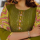 Muslin Cotton Embroidered Kurti - MYLUXURY LANE ENTERPRISE