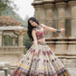 Muslin Cotton Mirror Work Lehenga with Elegant Design - MYLUXURY LANE ENTERPRISE