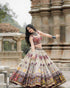 Muslin Cotton Mirror Work Lehenga with Elegant Design - MYLUXURY LANE ENTERPRISE