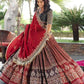 Muslin Cotton Chaniya Choli Mirror Work Lehenga for Celebrations - MYLUXURY LANE ENTERPRISE