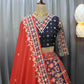 Muslin Cotton Chaniya Choli Mirror Work Lehenga for Celebrations - MYLUXURY LANE ENTERPRISE