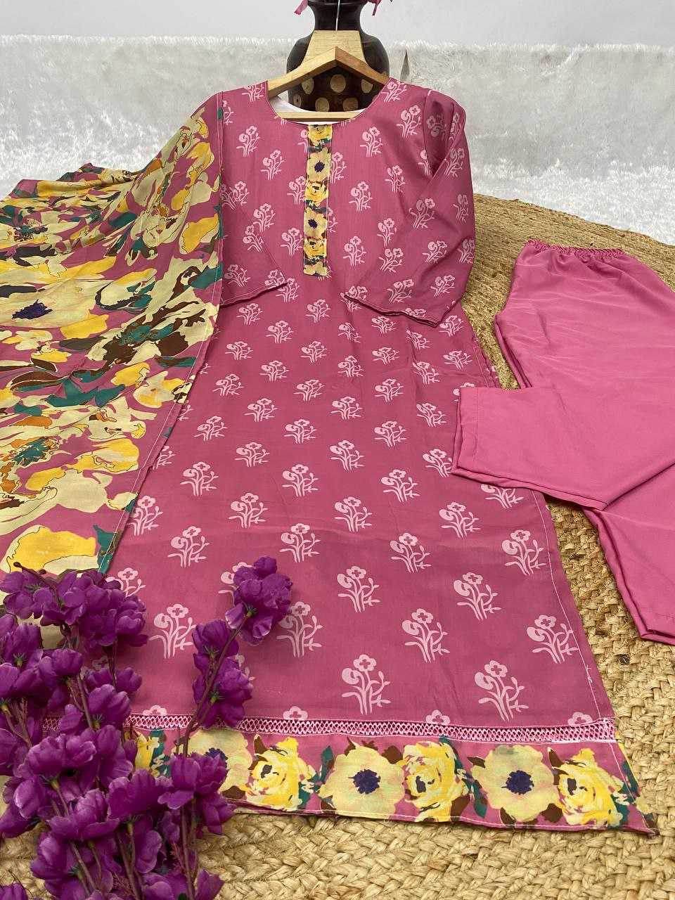 Muslin Silk Party Wear Designer Kurti - MYLUXURY LANE ENTERPRISE