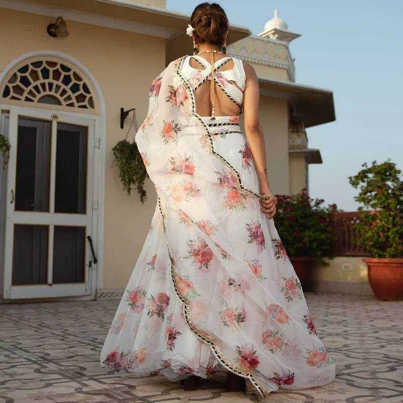 Net Designer Lehenga Choli Navratri Chaniya Choli - MYLUXURY LANE ENTERPRISE