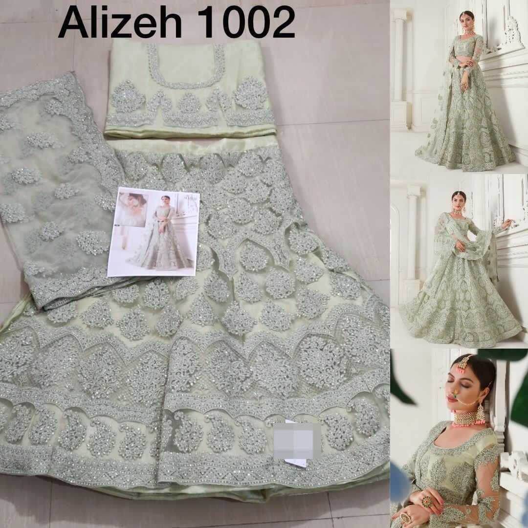 Net Embroidered Lehenga Choli Lehenga With Dupatta - MYLUXURY LANE ENTERPRISE