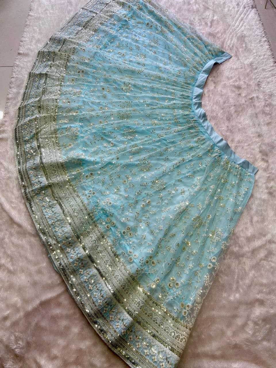 Net Engagement Sequins With Cancan - MYLUXURY LANE ENTERPRISE