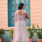 Net Engagement Sequins Lehenga Cancan - MYLUXURY LANE ENTERPRISE