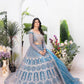 Net Sequins Lehenga With Cancan - MYLUXURY LANE ENTERPRISE