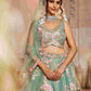 Exquisite Bridal Lehenga Net Lehenga Choli for Brides - MYLUXURY LANE ENTERPRISE