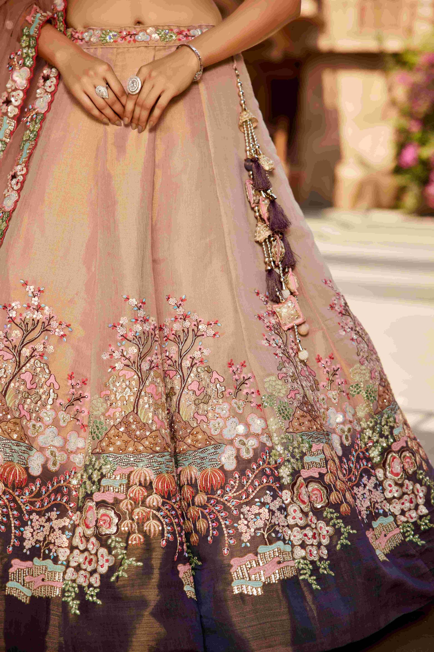 Elegant Net Designer Lehenga for Special Occasions - MYLUXURY LANE ENTERPRISE