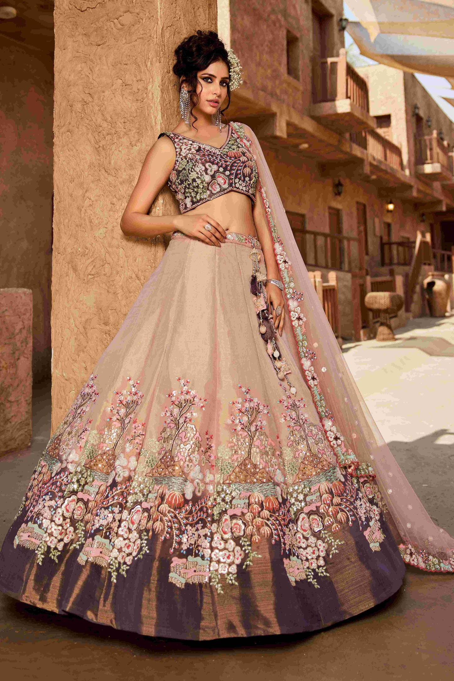 Elegant Net Designer Lehenga for Special Occasions - MYLUXURY LANE ENTERPRISE