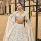 Elegant Thread Work Sequins Lehenga for Special Occasions - MYLUXURY LANE ENTERPRISE