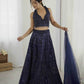 Net Embroidered Lehenga - MYLUXURY LANE ENTERPRISE