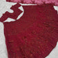 Net Embroidered Sequins Lehenga - MYLUXURY LANE ENTERPRISE