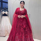 Net Embroidered Sequins Lehenga - MYLUXURY LANE ENTERPRISE