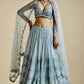 Stunning Embroidered Sequins Lehenga for Festive Occasions - MYLUXURY LANE ENTERPRISE