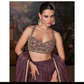 Organic Silk Embroidered Lehenga for Elegant Occasions - MYLUXURY LANE ENTERPRISE
