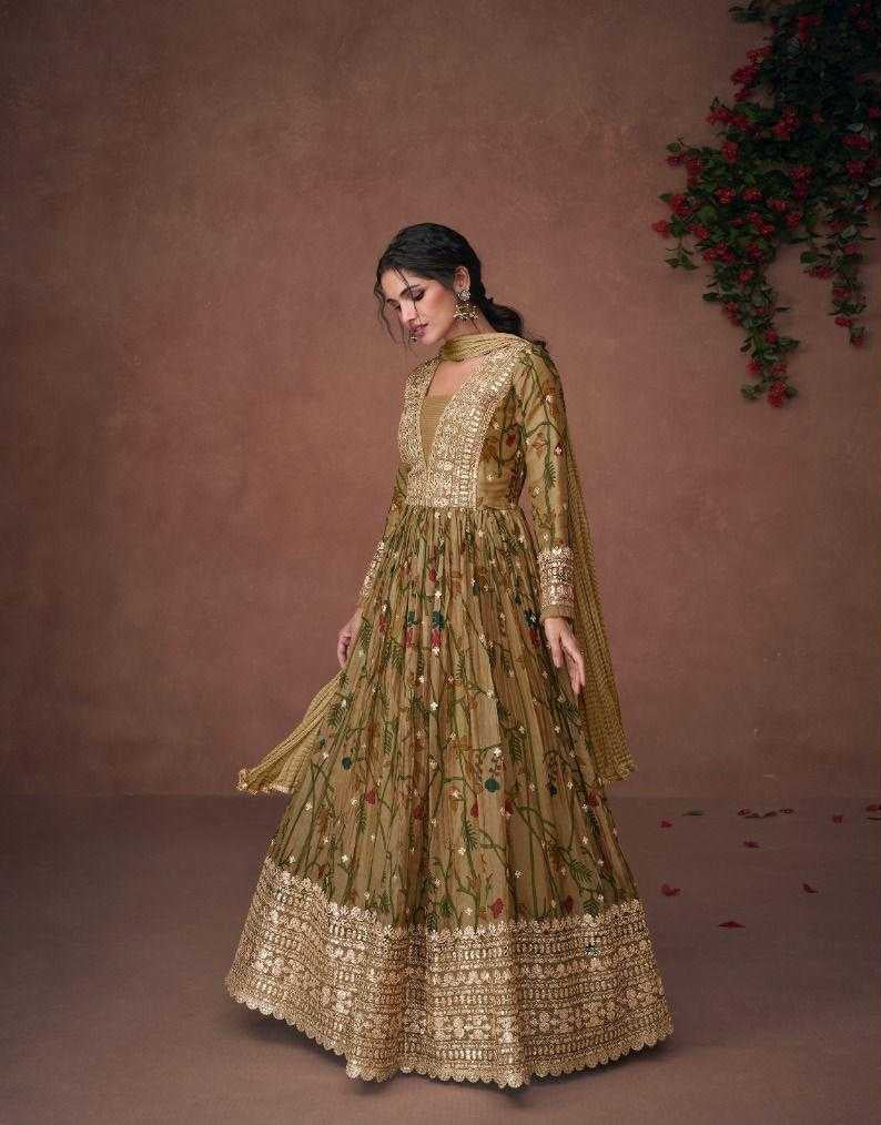 Organic Silk  Party Gown