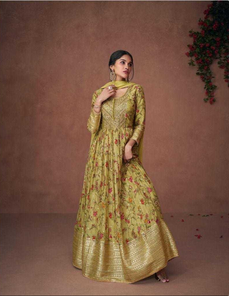 Organic Silk  Party Gown