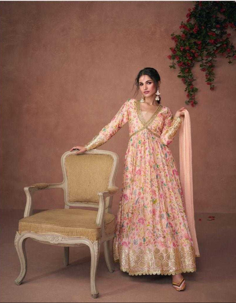 Organic Silk  Party Gown