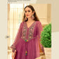Organza Embroidered Handloom Suit - MYLUXURY LANE ENTERPRISE