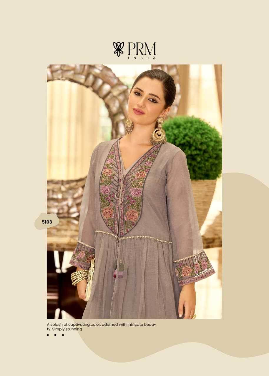 Organza Embroidered Handloom Suit - MYLUXURY LANE ENTERPRISE