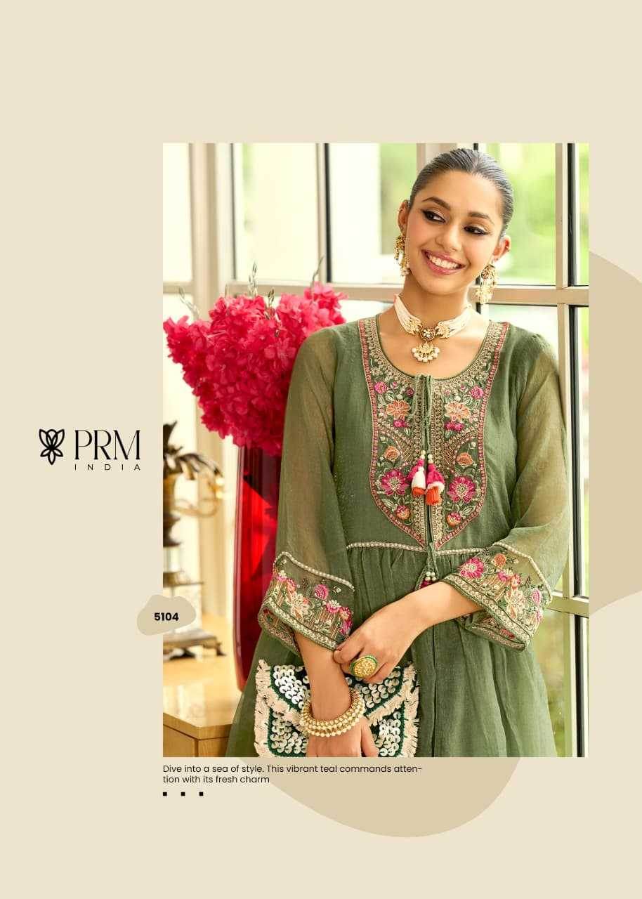 Organza Embroidered Handloom Suit - MYLUXURY LANE ENTERPRISE