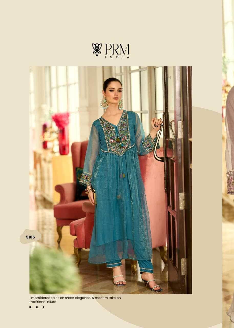 Organza Embroidered Handloom Suit - MYLUXURY LANE ENTERPRISE