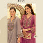 Organza Embroidered Handloom Suit - MYLUXURY LANE ENTERPRISE