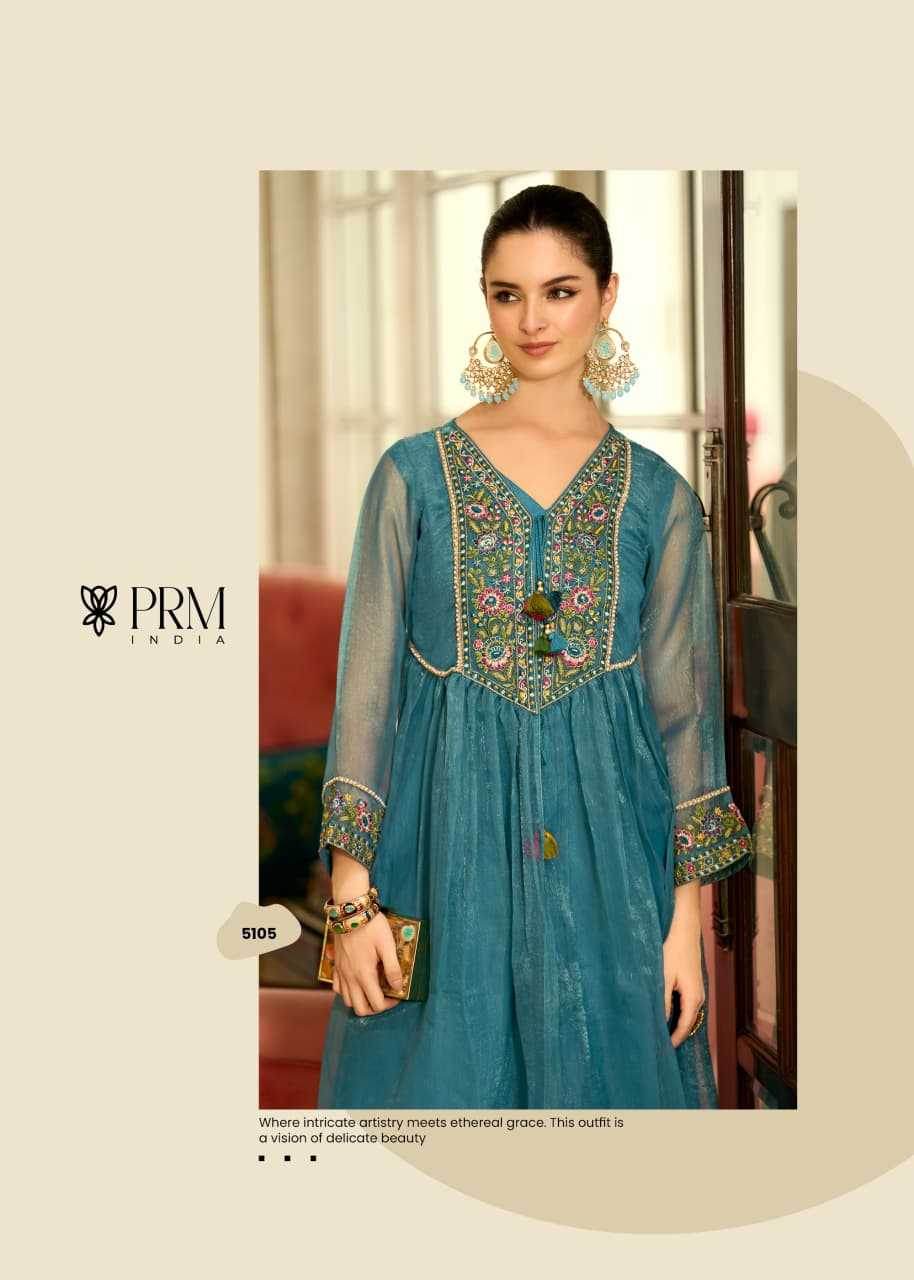 Organza Embroidered Handloom Suit - MYLUXURY LANE ENTERPRISE