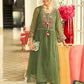 Organza Embroidered Handloom Suit - MYLUXURY LANE ENTERPRISE