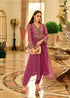 Organza Embroidered Handloom Suit - MYLUXURY LANE ENTERPRISE