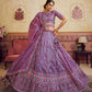 Organza Embroidered Lehenga - MYLUXURY LANE ENTERPRISE