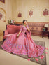 Organza Embroidered Lehenga - MYLUXURY LANE ENTERPRISE