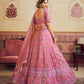 Organza Embroidered Lehenga - MYLUXURY LANE ENTERPRISE