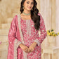 Organza  Embroidery Party wear suit