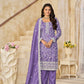 Organza  Embroidery Party wear suit