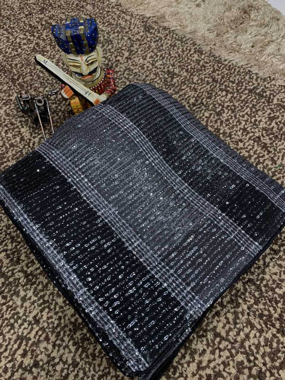 DESIGNER SEQUIN SAREE - MYLUXURY LANE ENTERPRISE