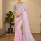 Organza Sequins Work Saree - MYLUXURY LANE ENTERPRISE