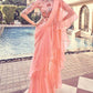 Organza Party Wear Saree - MYLUXURY LANE ENTERPRISE