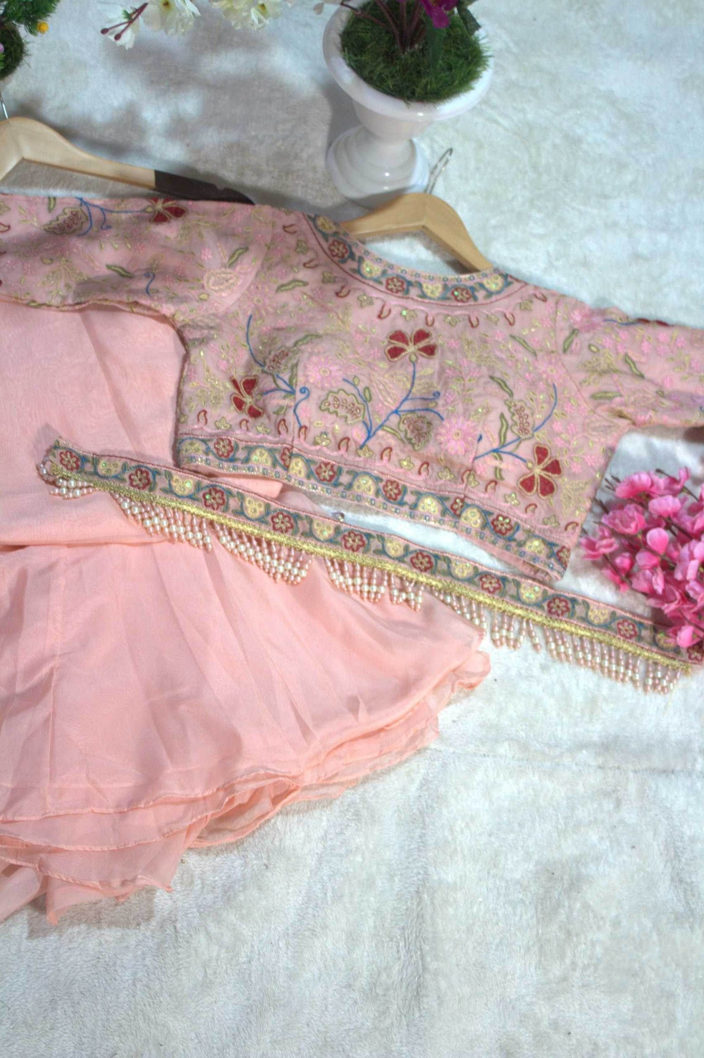 Organza Party Wear Saree - MYLUXURY LANE ENTERPRISE