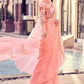 Organza Party Wear Saree - MYLUXURY LANE ENTERPRISE