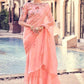Organza Party Wear Saree - MYLUXURY LANE ENTERPRISE