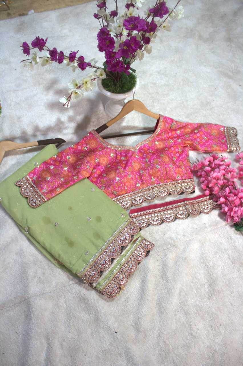 Organza Wear Saree - MYLUXURY LANE ENTERPRISE